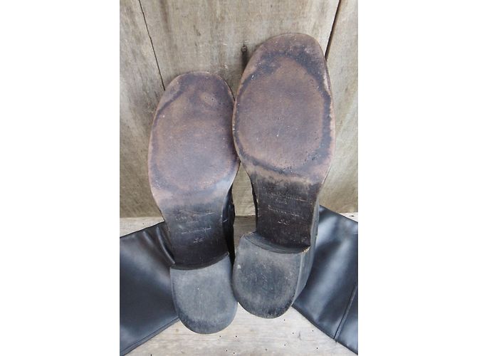 Free Lance Lederstiefel Schwarz Größe 38 - Ansicht 6