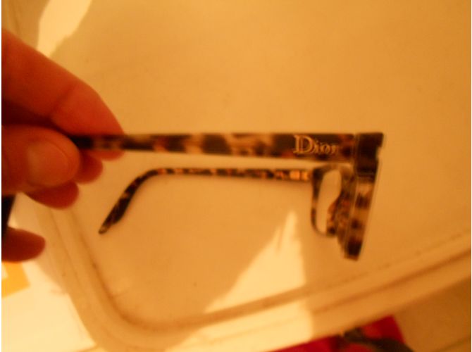 Christian Dior Sonnenbrille Schildpatt Hellbraun - Ansicht 3
