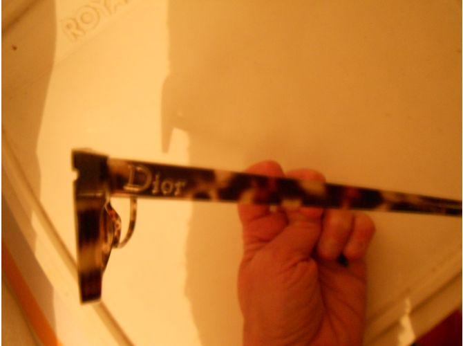 Christian Dior Sonnenbrille Schildpatt Hellbraun - Ansicht 5