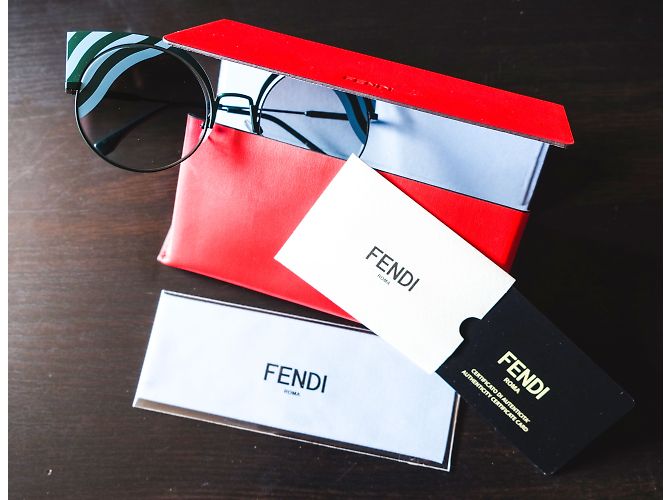 FENDI HIPNOSHINE FF 0215/ SS Verde oscuro - vista 4