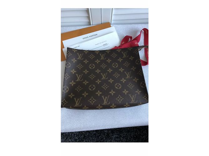 Louis Vuitton Pochette 26 Castaño - vista 2