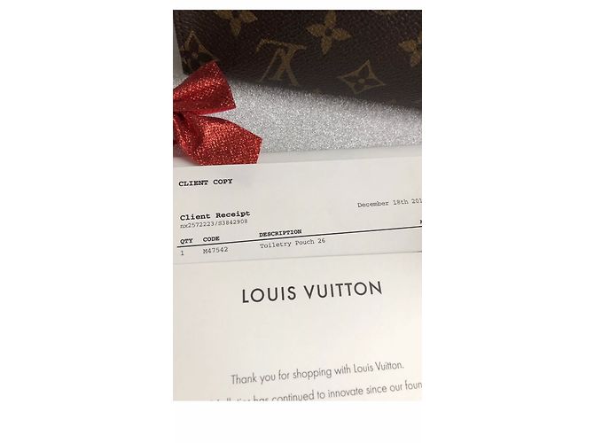 Louis Vuitton Pochette 26 Castaño - vista 8