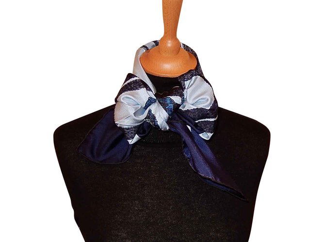 Hermès GALA BORDADAS Azul - vista 2