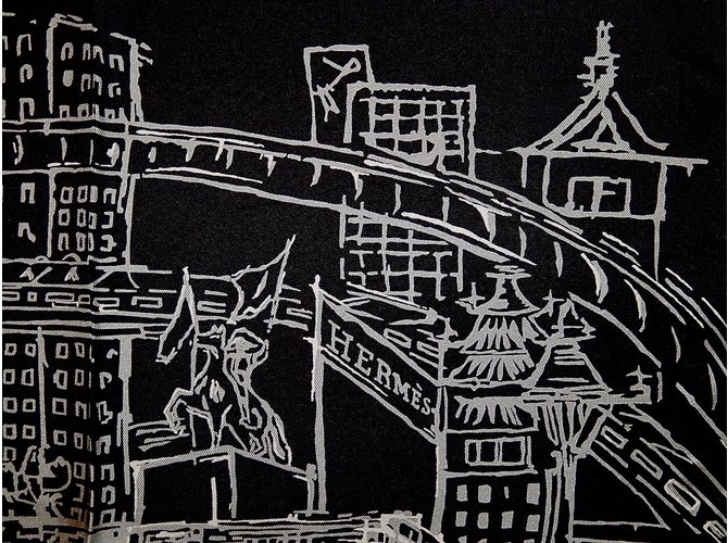 Hermès PASAJE A TOKYO Negro - vista 11