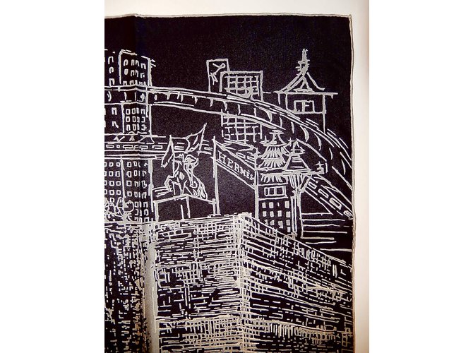 Hermès PASAJE A TOKYO Negro - vista 4