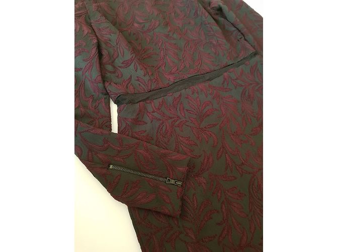 Abito Narin Alice + Olivia Nero e Prugna Multicolore - vista 2