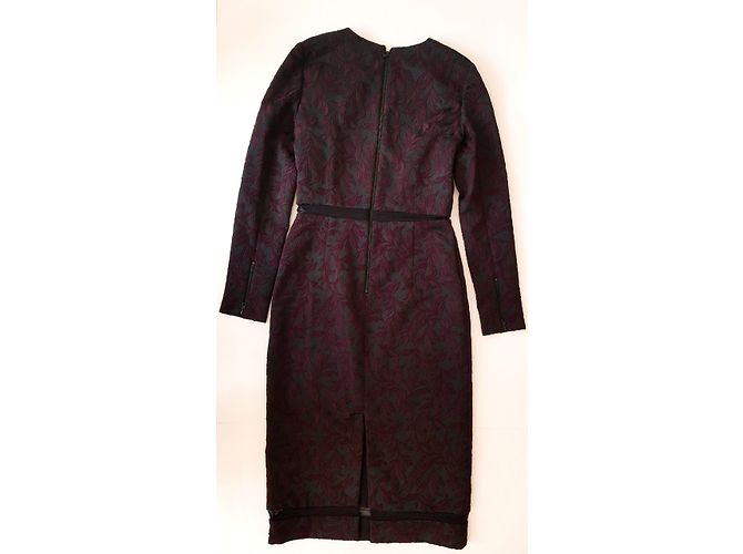 Abito Narin Alice + Olivia Nero e Prugna Multicolore - vista 4