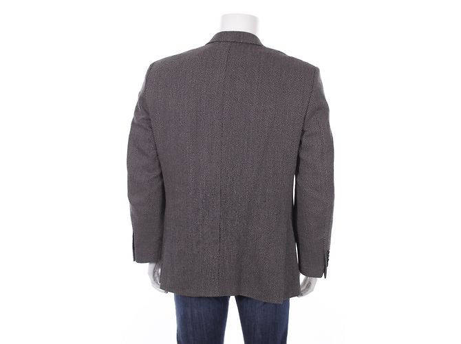 Balmain Wollblazer Schwarz Grau - Ansicht 2