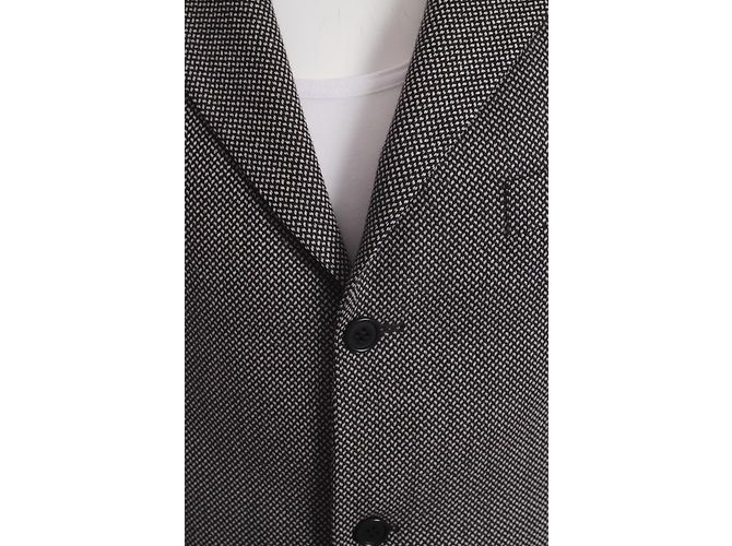 Balmain Wollblazer Schwarz Grau - Ansicht 5