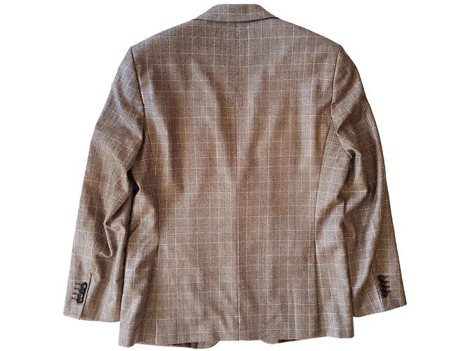 Autre Marque Manuel Ritz Pipo Check Tartan Wool Blazer Multiple colors - view 2