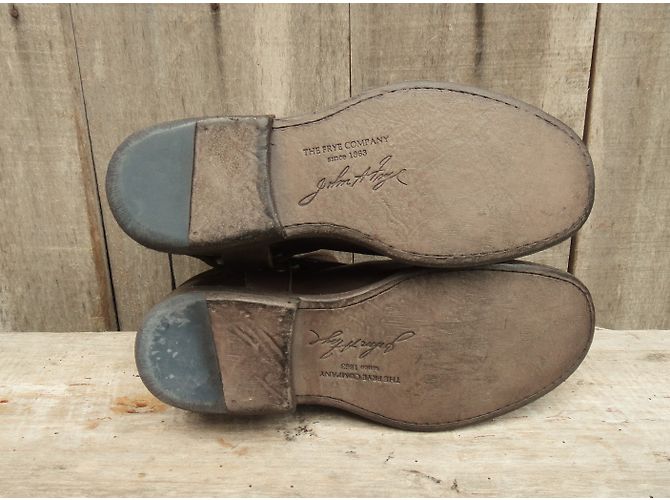 Botines Phillip Harness Frye de piel marrón Castaño - vista 8
