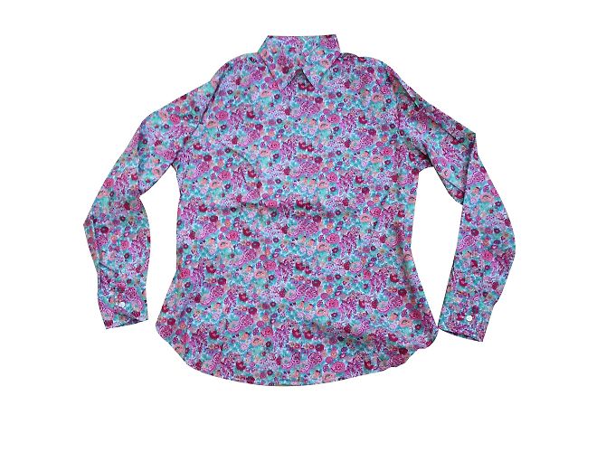 Liberty of London Camisa de algodón floral Liberty Multicolor - vista 2