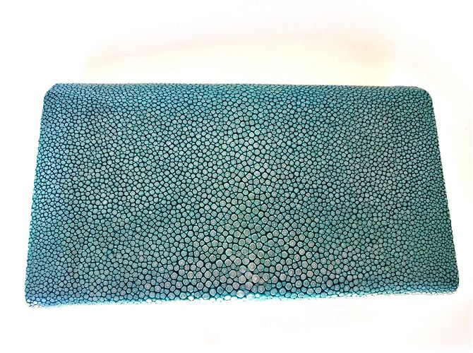 Autre Marque Pochette turchese - vista 3