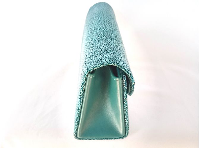 Autre Marque Pochette turchese - vista 5
