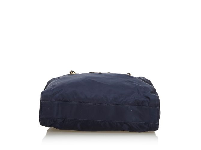 Prada Borsa a tracolla a catena in nylon - vista 4