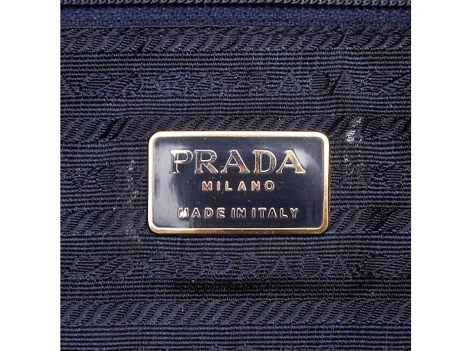 Prada Borsa a tracolla a catena in nylon - vista 6