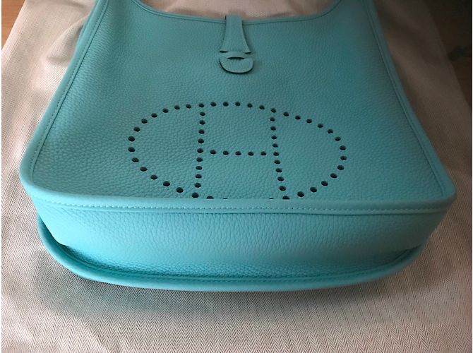 Hermès Evelyne 29 Atollo Blue PM - vista 3