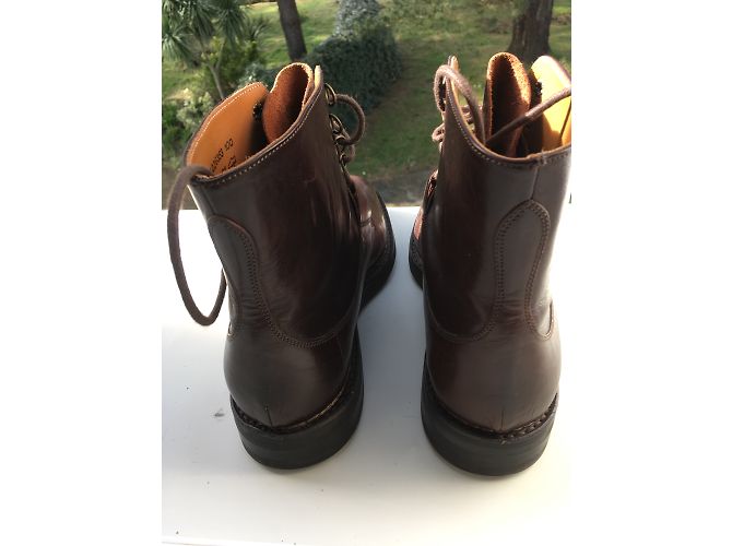 Autre Marque Bowen Boots Dark Brown Leather Size 44 - view 3