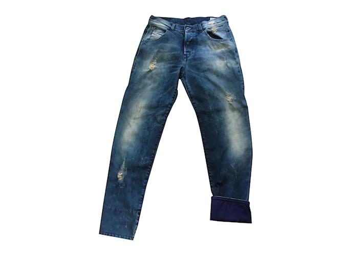 Vaqueros Diesel azul oscuro de algodón T 26/32 - vista 2