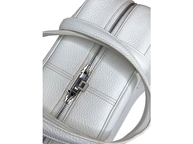 Hermès Victoria II 35 Borsa Bianco - vista 12