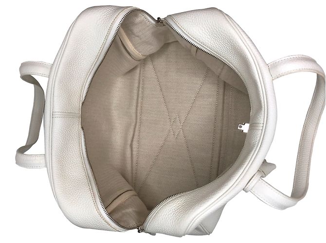Hermès Victoria II 35 Borsa Bianco - vista 15