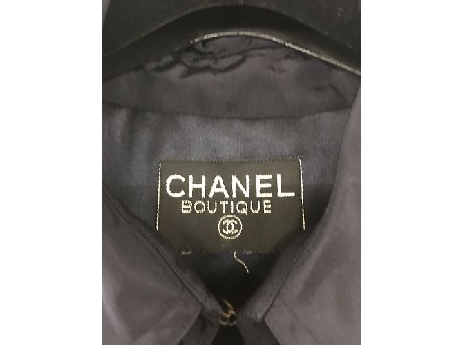 Chanel Impermeabili Blu navy - vista 4