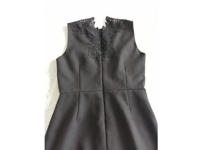 Sandro Kleid aus schwarzer Spitze - Ansicht 6