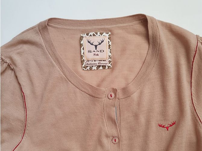 Autre Marque Cárdigan Sand de algodón para mujer Multicolor - vista 4