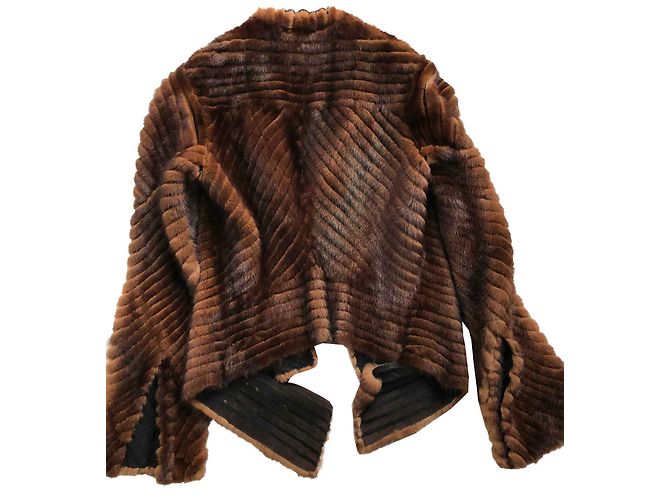 Jacke Revillon von Rick Owens Braun - Ansicht 2