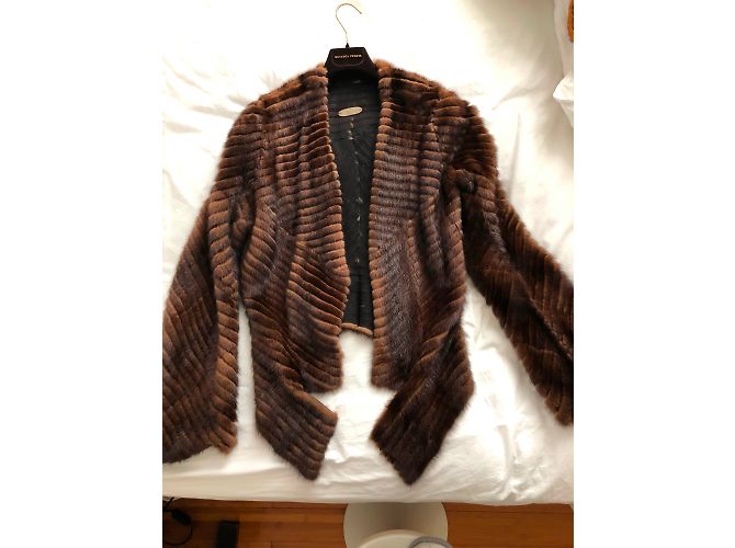 Jacke Revillon von Rick Owens Braun - Ansicht 6