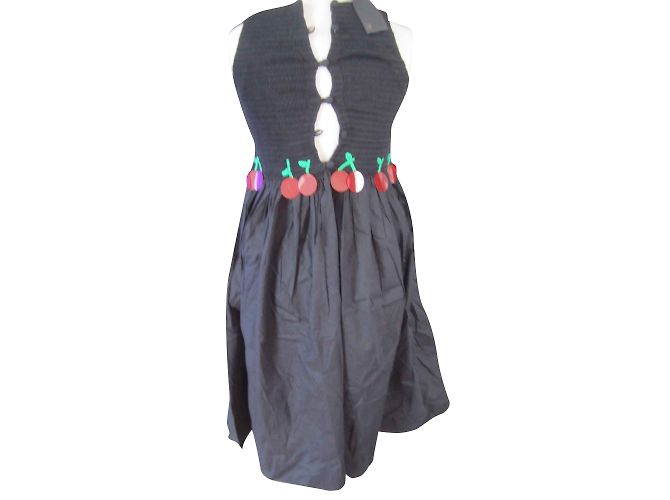 Sonia Rykiel Kleid 10 neun Jahre Label Schwarz - Ansicht 2
