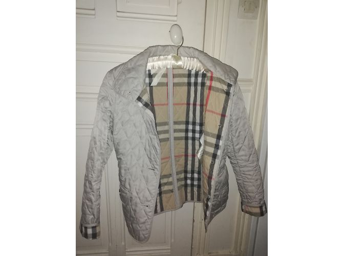 Burberry Jacke mit Steppeffekt Grau - Ansicht 4
