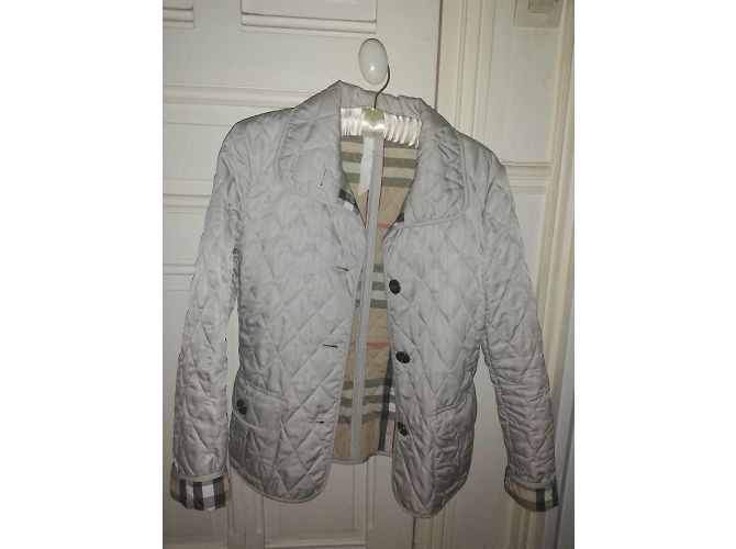 Burberry Jacke mit Steppeffekt Grau - Ansicht 6