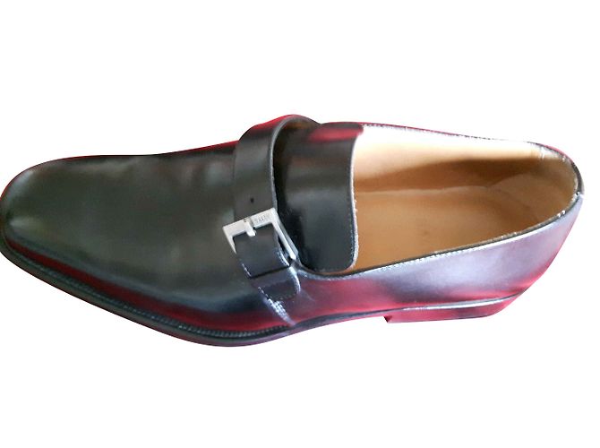 Autre Marque Chaussures Derby BAILLY en cuir noir - vue 2