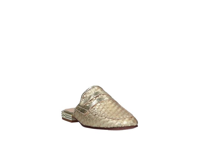 Mule Ash Eloise in pelle dorata D'oro - vista 2