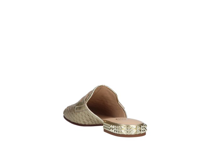 Mule Ash Eloise in pelle dorata D'oro - vista 4