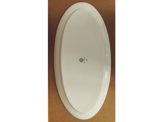 Hermès Hermes Fil D’argent Platter 23” Blanc Beige Gris - vue 4