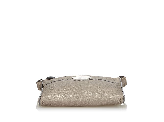 Fendi Borsa a tracolla in pelle Selleria - vista 4