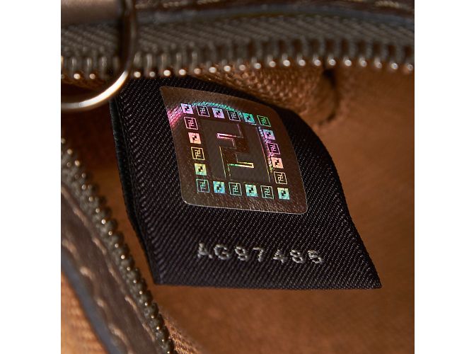 Fendi Borsa a tracolla in pelle Selleria - vista 8