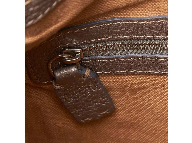 Fendi Borsa a tracolla in pelle Selleria - vista 9