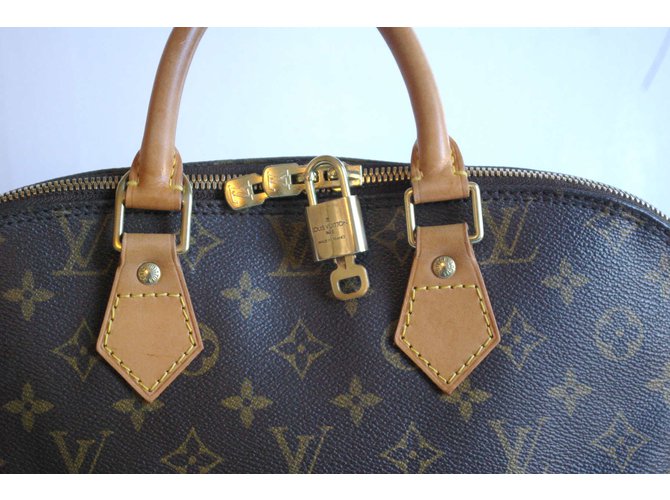 Louis Vuitton Alma-Monogramm PM Braun - Ansicht 4