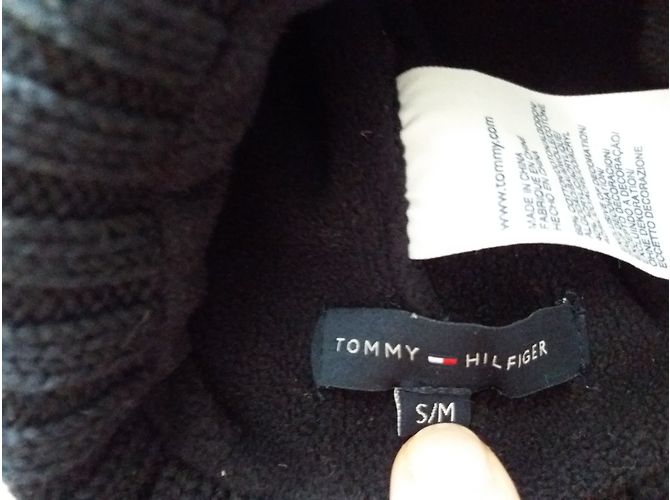 Gorro Tommy Hilfiger de algodão azul marinho - vista 3