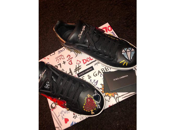 Dolce & Gabbana Sneakers Dolce & Gabana Nero - vista 7