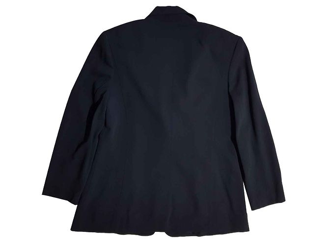 Blazer Laurèl Blu Navy in Lana e Viscosa - vista 2