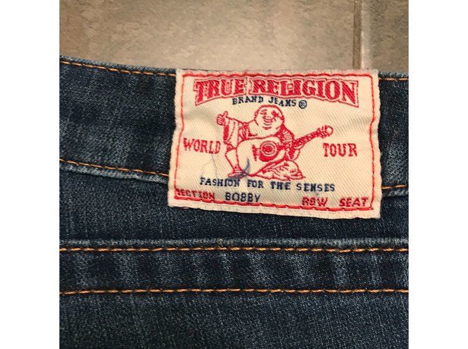 Vaqueros bootcut True Religion Bobby azul - vista 3