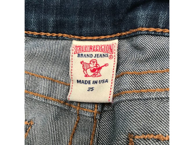 Vaqueros bootcut True Religion Bobby azul - vista 4