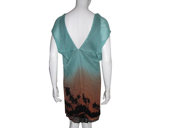 Minivestido de seda Cordie Diane Von Furstenberg Multicolor - vista 2