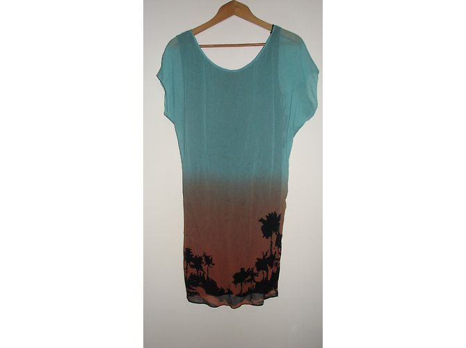 Minivestido de seda Cordie Diane Von Furstenberg Multicolor - vista 5