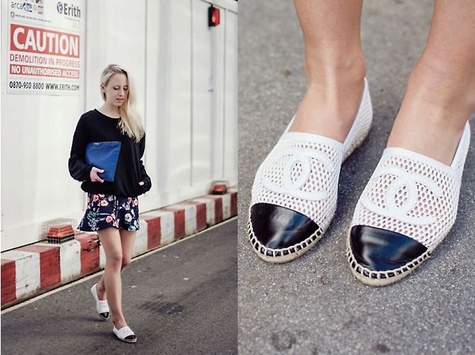 Chanel Espadrilles White - view 8