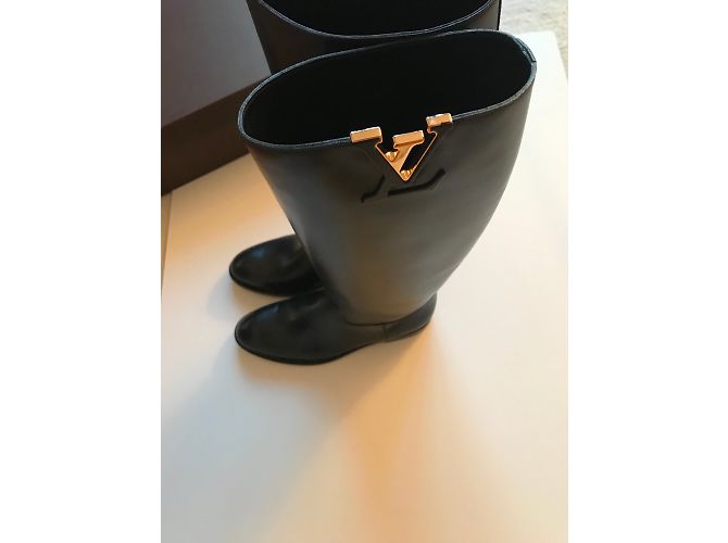 Louis Vuitton Erbe Stiefel Schwarz - Ansicht 8